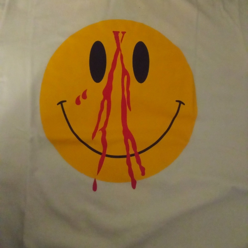 VLONE X Smiley Face T shirt